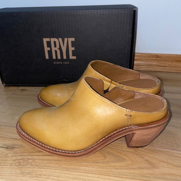 FRYE Rosalia Mule - Leather Brand new in Box - Picture 11 of 16